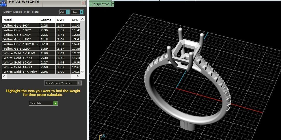 Solitaire engagement ring Model 4355 3D print model_7