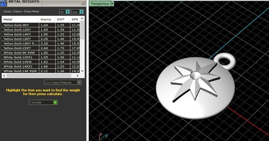 Pendant Model 4353 3D print model_7
