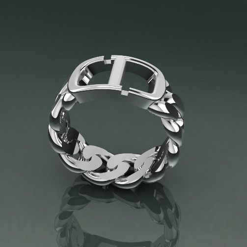 Chain rings Model 4348 3D print model_2