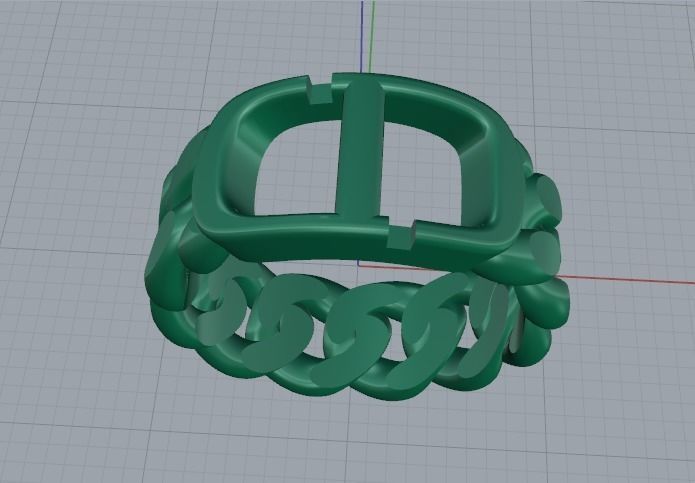 Chain rings Model 4348 3D print model_3