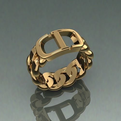 Chain rings Model 4348 3D print model_1