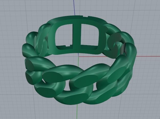 Chain rings Model 4348 3D print model_4