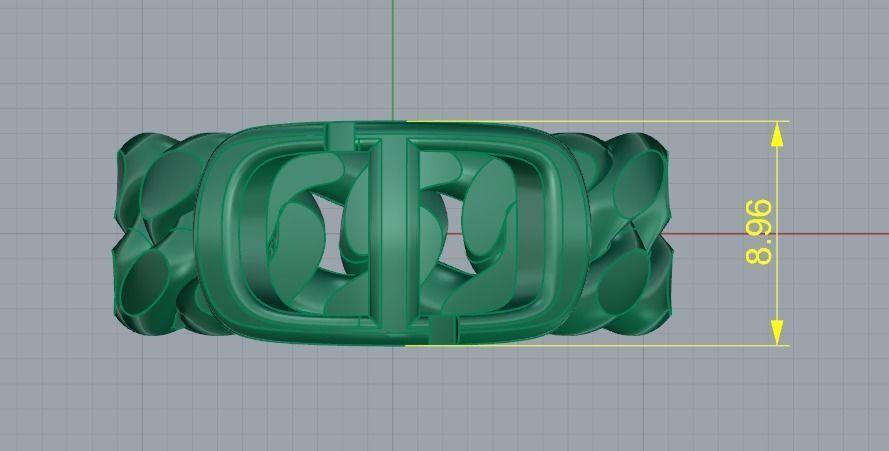 Chain rings Model 4348 3D print model_7