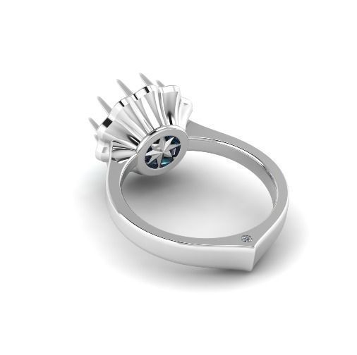 Womens ring Model 4345 3D print model_1