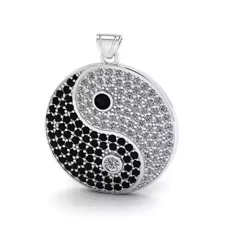 Yin Yang Pendant Model 4329