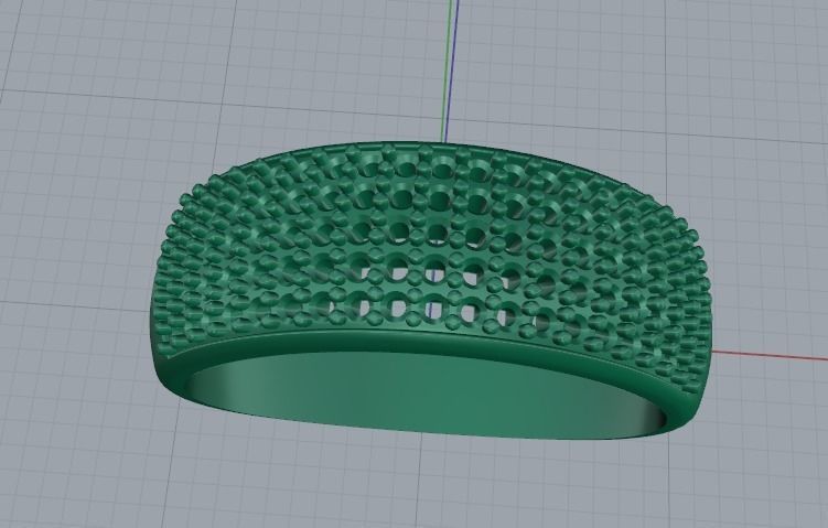 Man ring Model 4323 3D print model_2