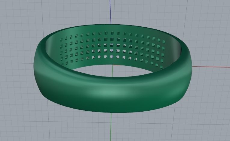 Man ring Model 4323 3D print model_3