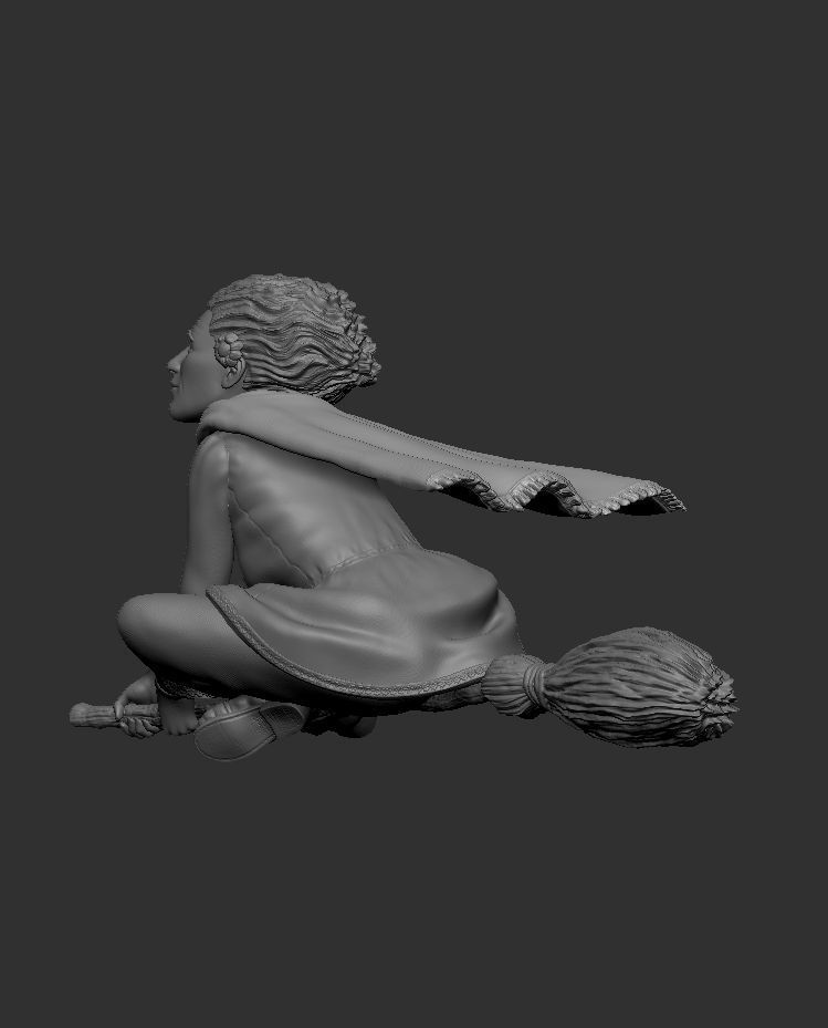 Magrat Garlic witch  Discworld Terry Pratchett Wyrd sisters 3D print model_2