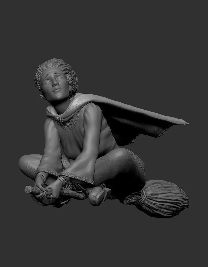 Magrat Garlic witch  Discworld Terry Pratchett Wyrd sisters 3D print model_0