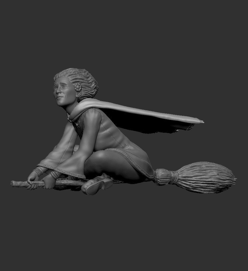 Magrat Garlic witch  Discworld Terry Pratchett Wyrd sisters 3D print model_4