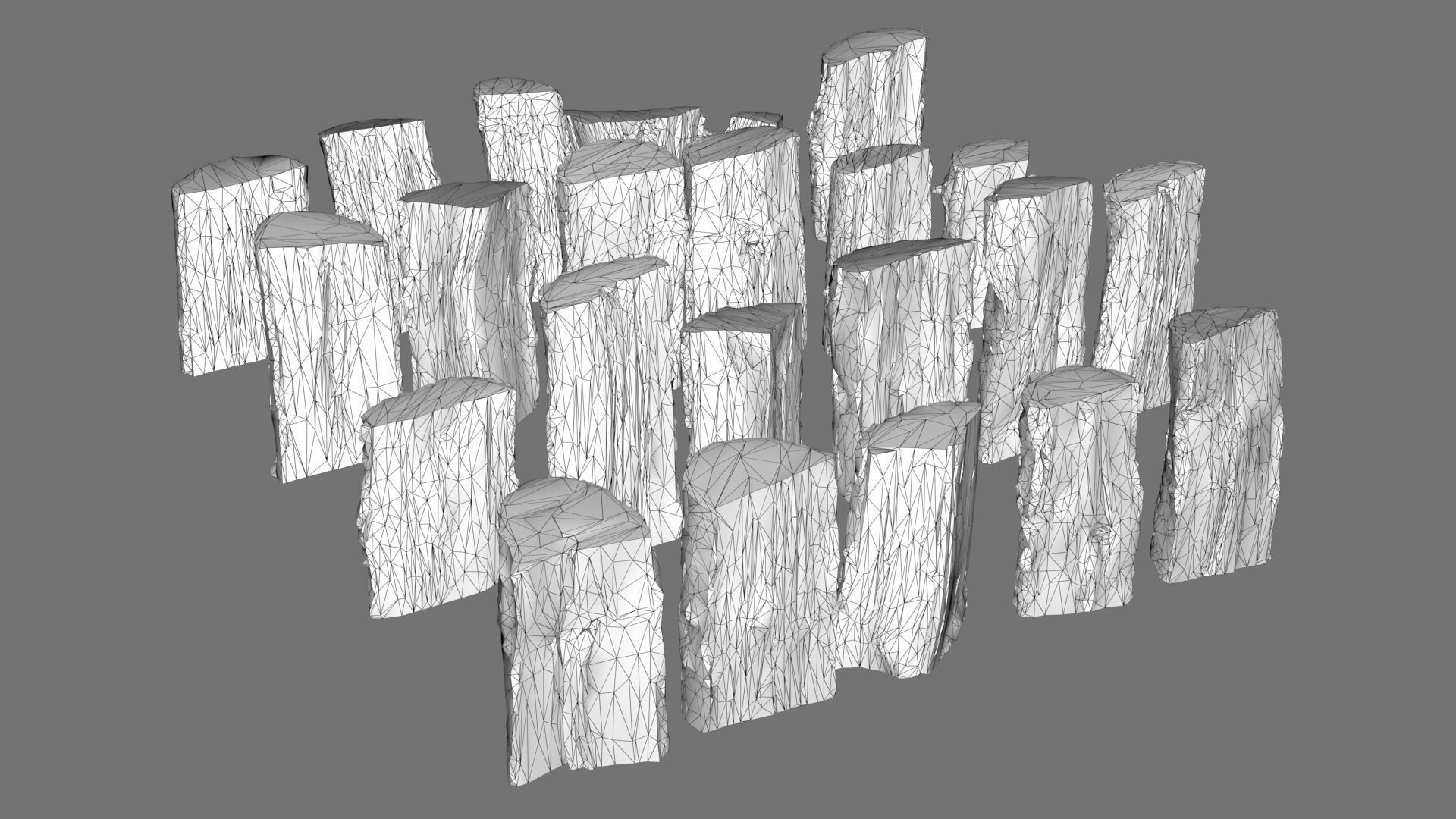 Wood Scan Pack Low-poly 3D model_26
