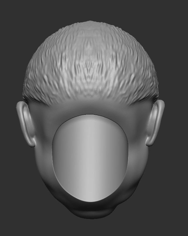Sir Alex Ferguson HEAD WITH HAIR 3D STL FOR PRINT 3D print model_18