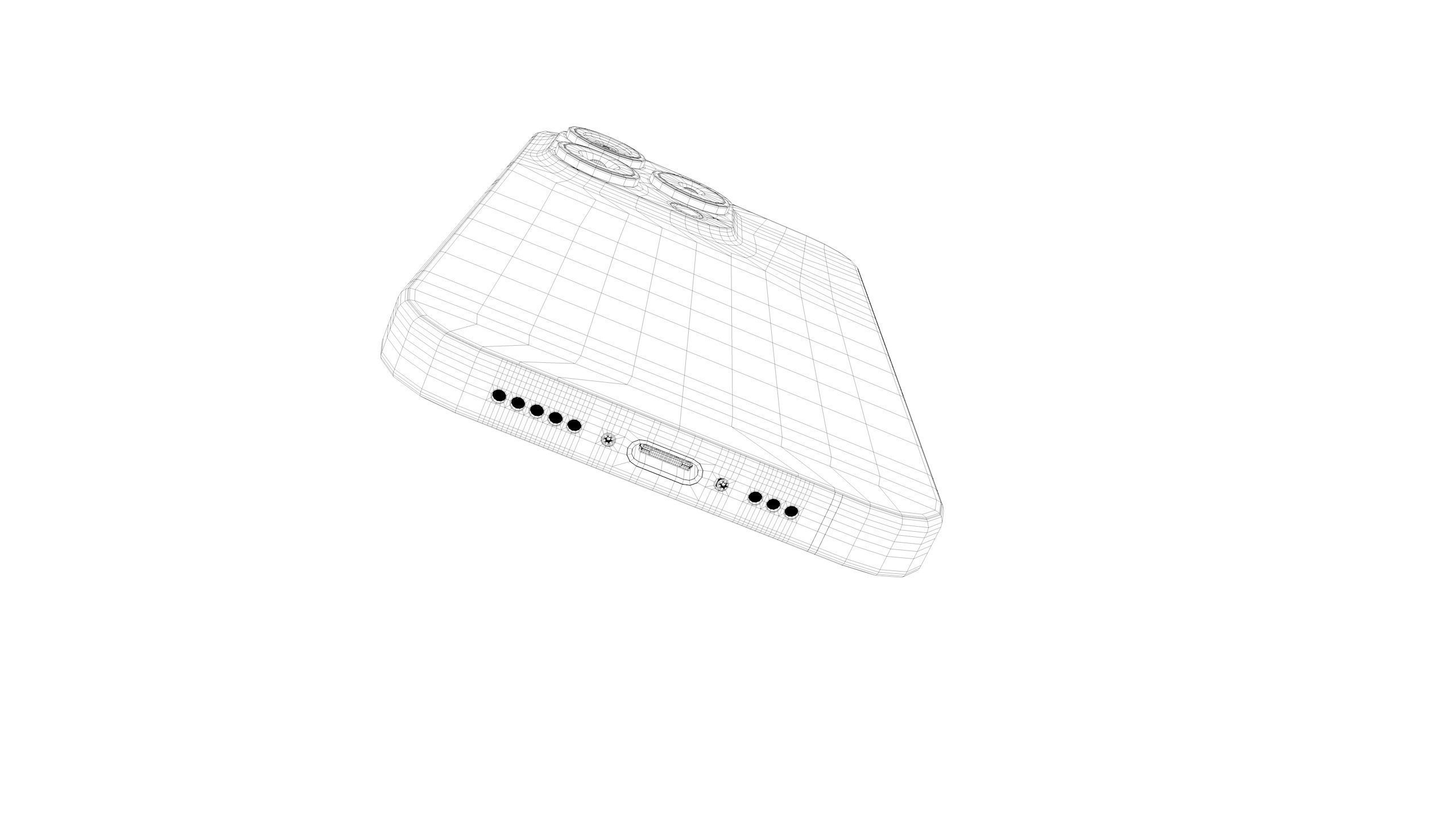 Apple iPhone 15 Pro Max flagship device Titanium Alloy 3D model_7