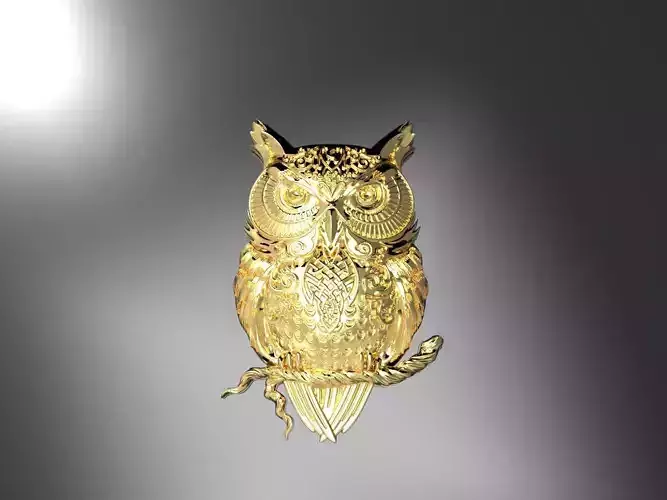 Owl Brooch