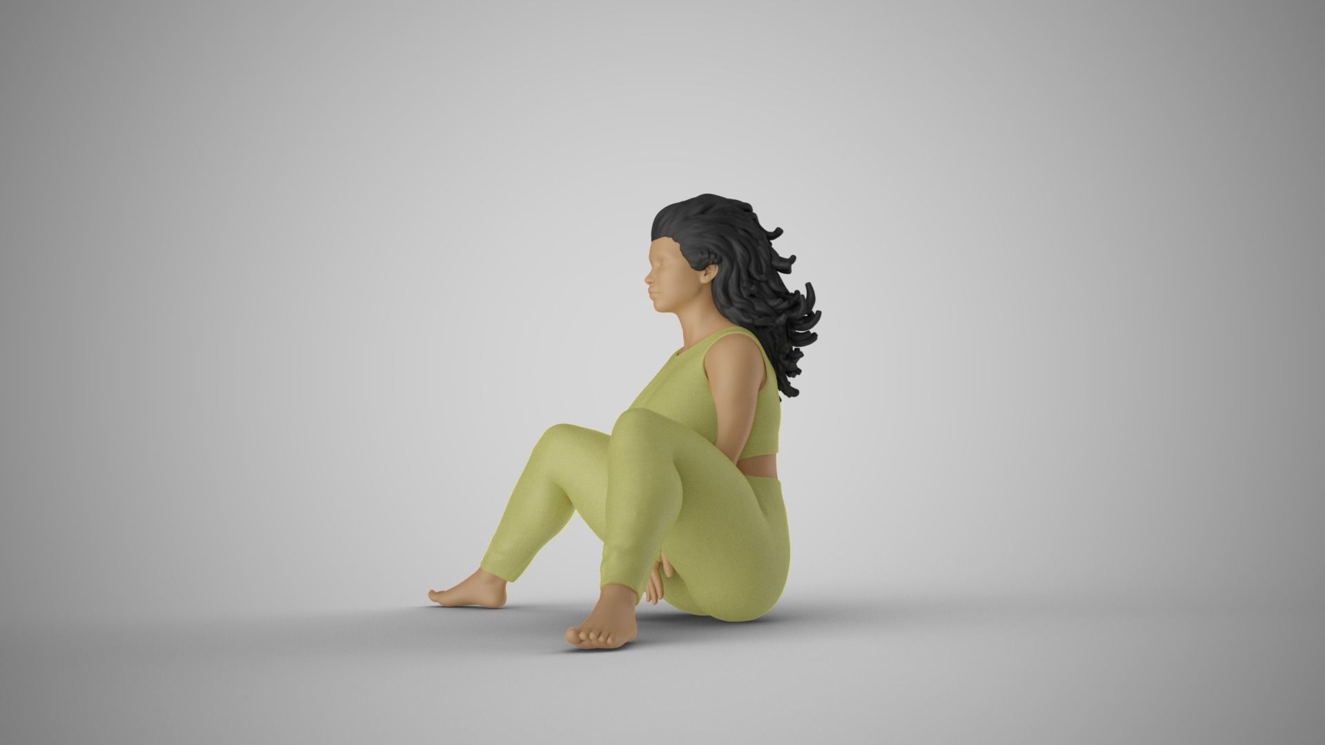 Cosmopolitan Girl 7 3D print model_21