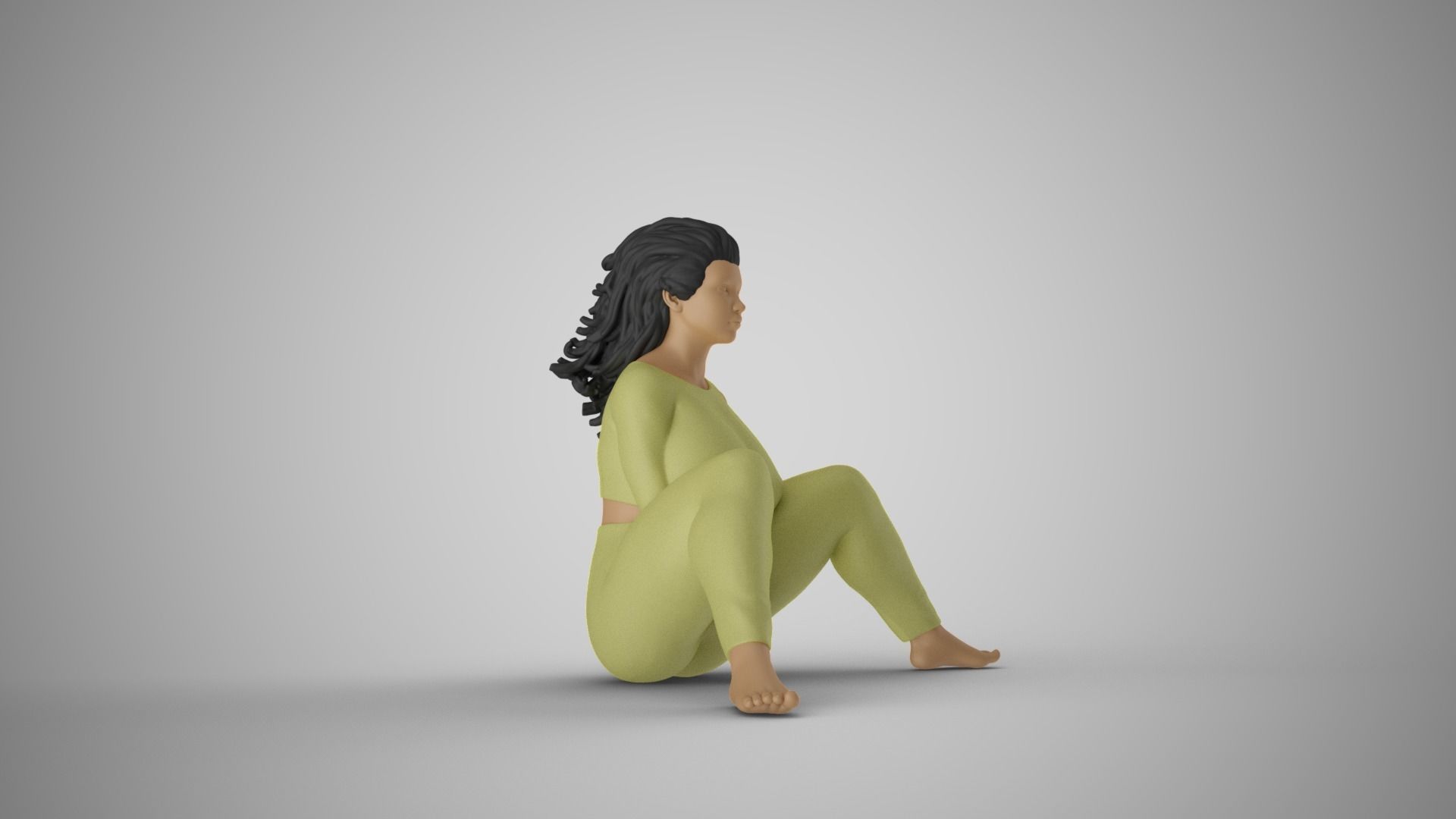 Cosmopolitan Girl 7 3D print model_5