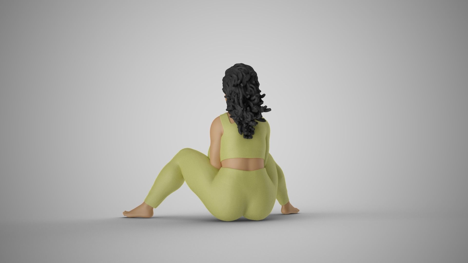 Cosmopolitan Girl 7 3D print model_4