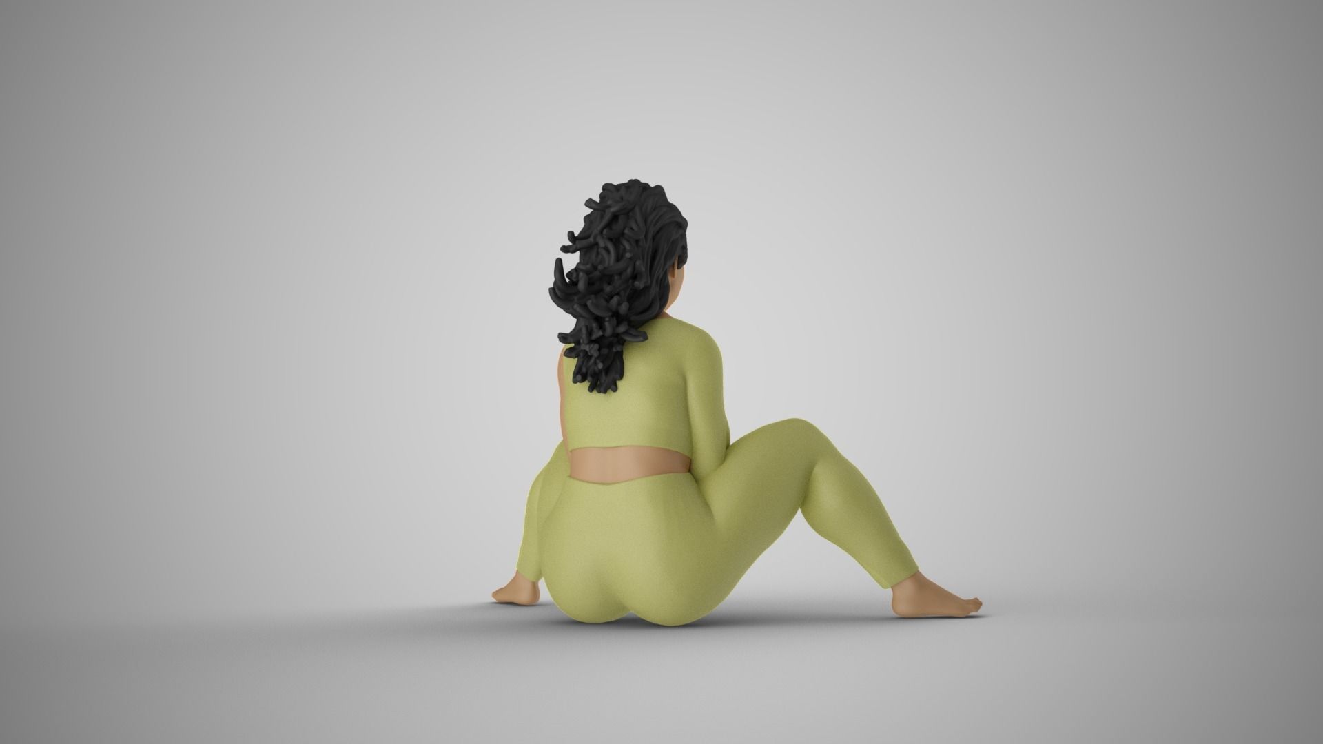 Cosmopolitan Girl 7 3D print model_13