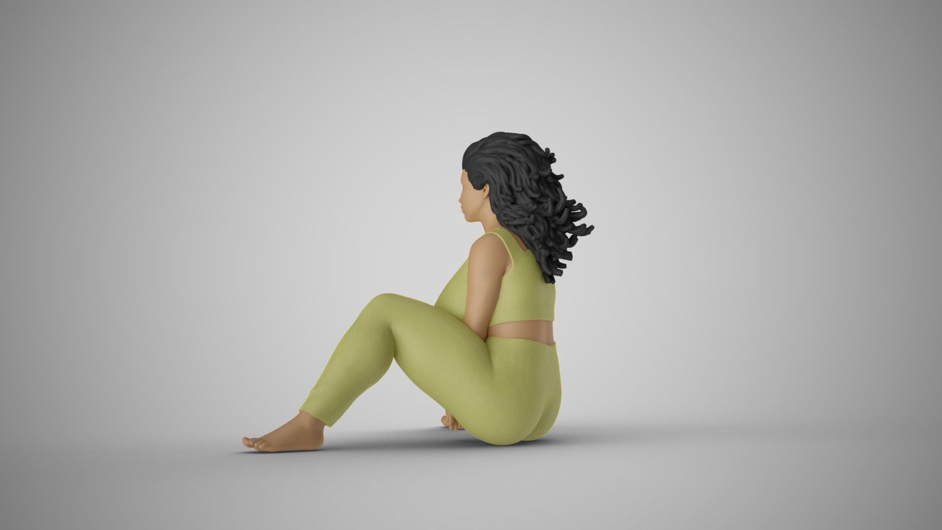 Cosmopolitan Girl 7 3D print model_23