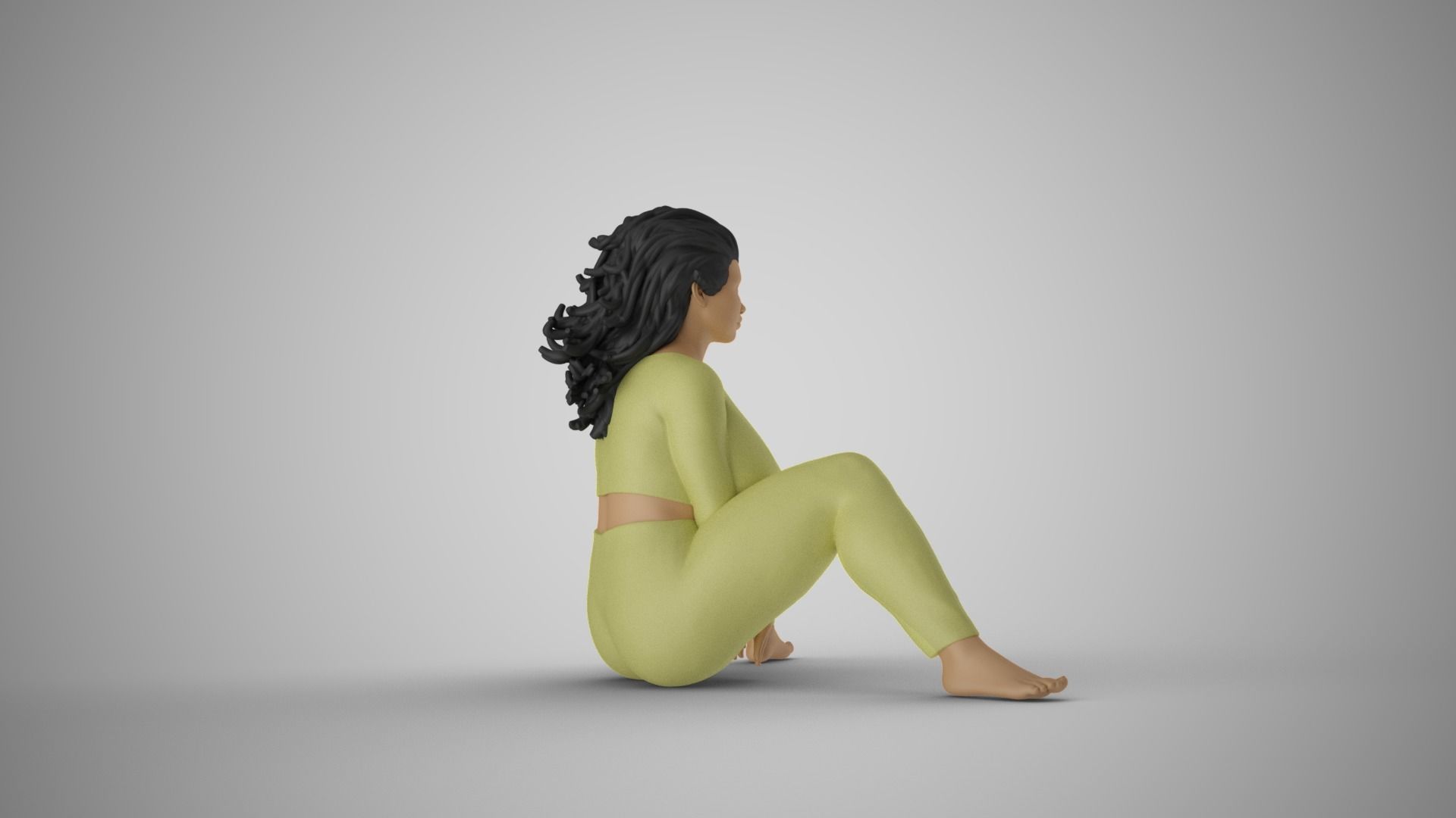 Cosmopolitan Girl 7 3D print model_6