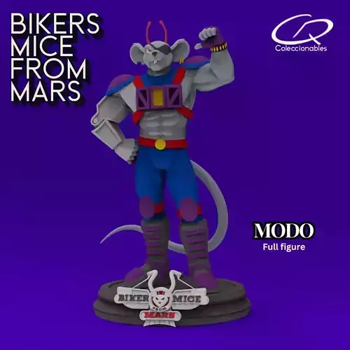Biker Mice from Mars - Modo Full Figure 3D print model