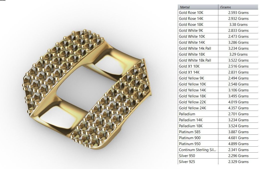 14 MM NEW CUBAN LINK FOR BRACELET OR NECKLACE 3D print model_10