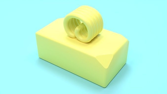 Food Pack 001 3D model 7