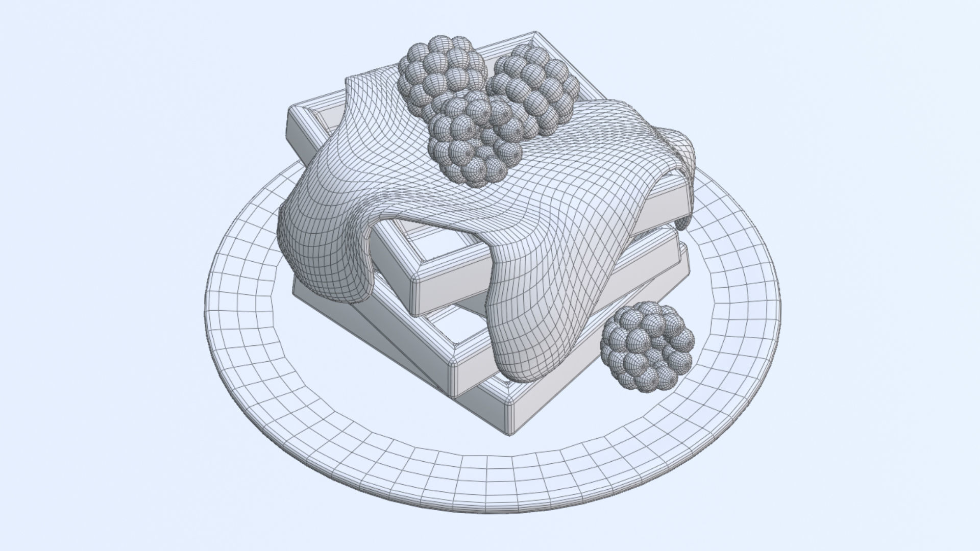 Food Pack 001 3D model_42