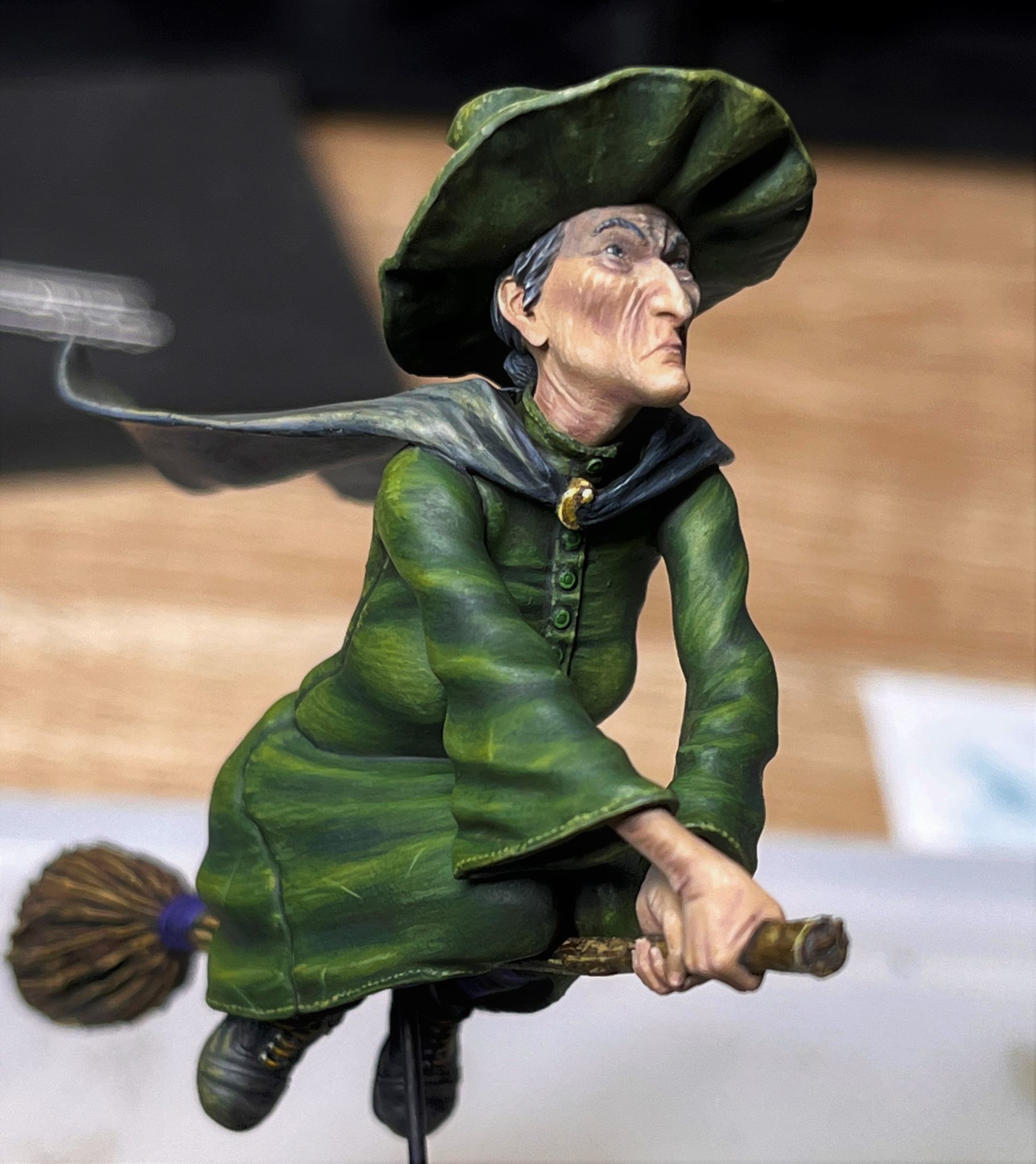 Granny Weatherwax  Witch Discworld Terry Pratchett Wyrd Sisters 3D print model_2