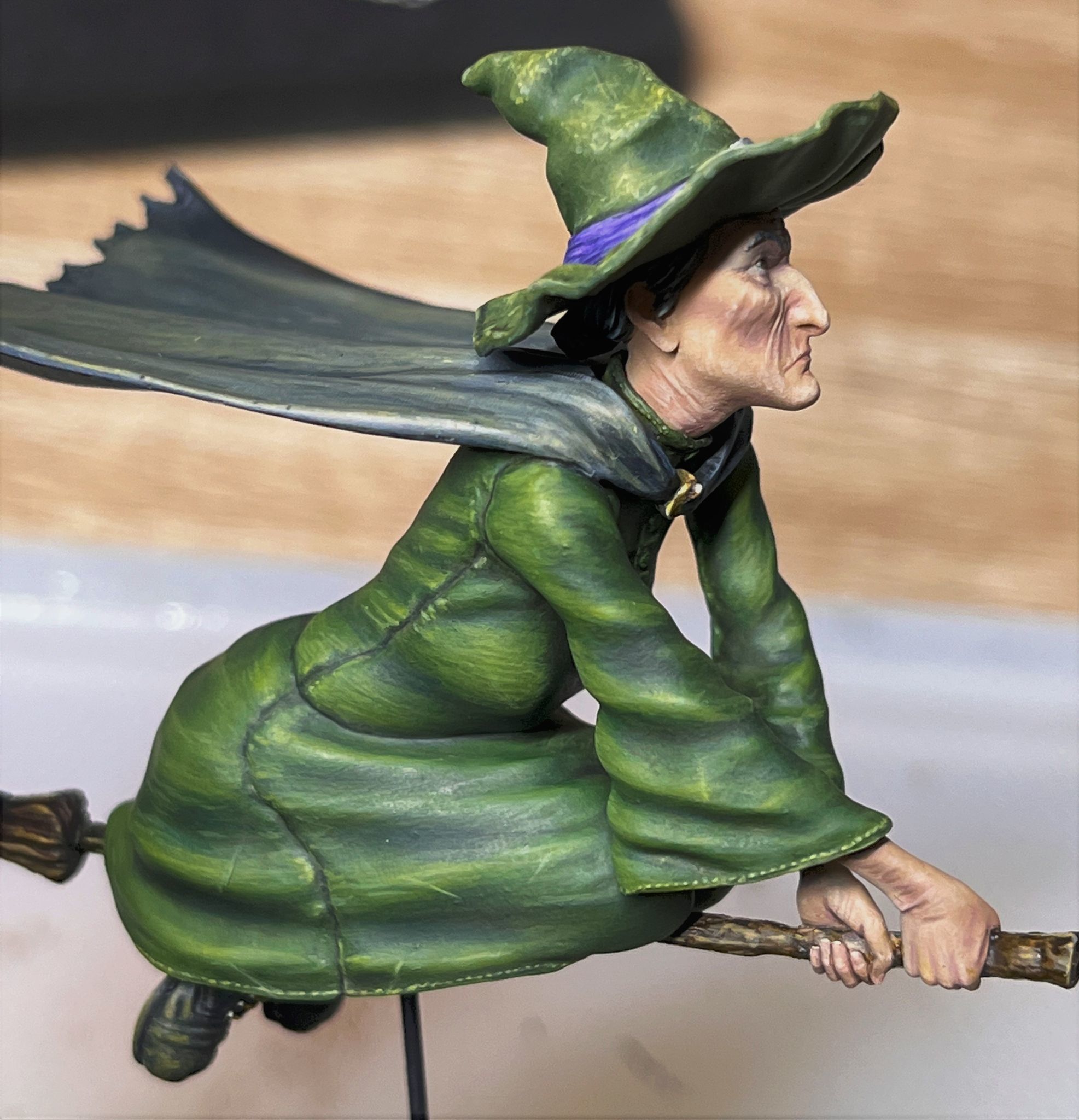 Granny Weatherwax  Witch Discworld Terry Pratchett Wyrd Sisters 3D print model_0
