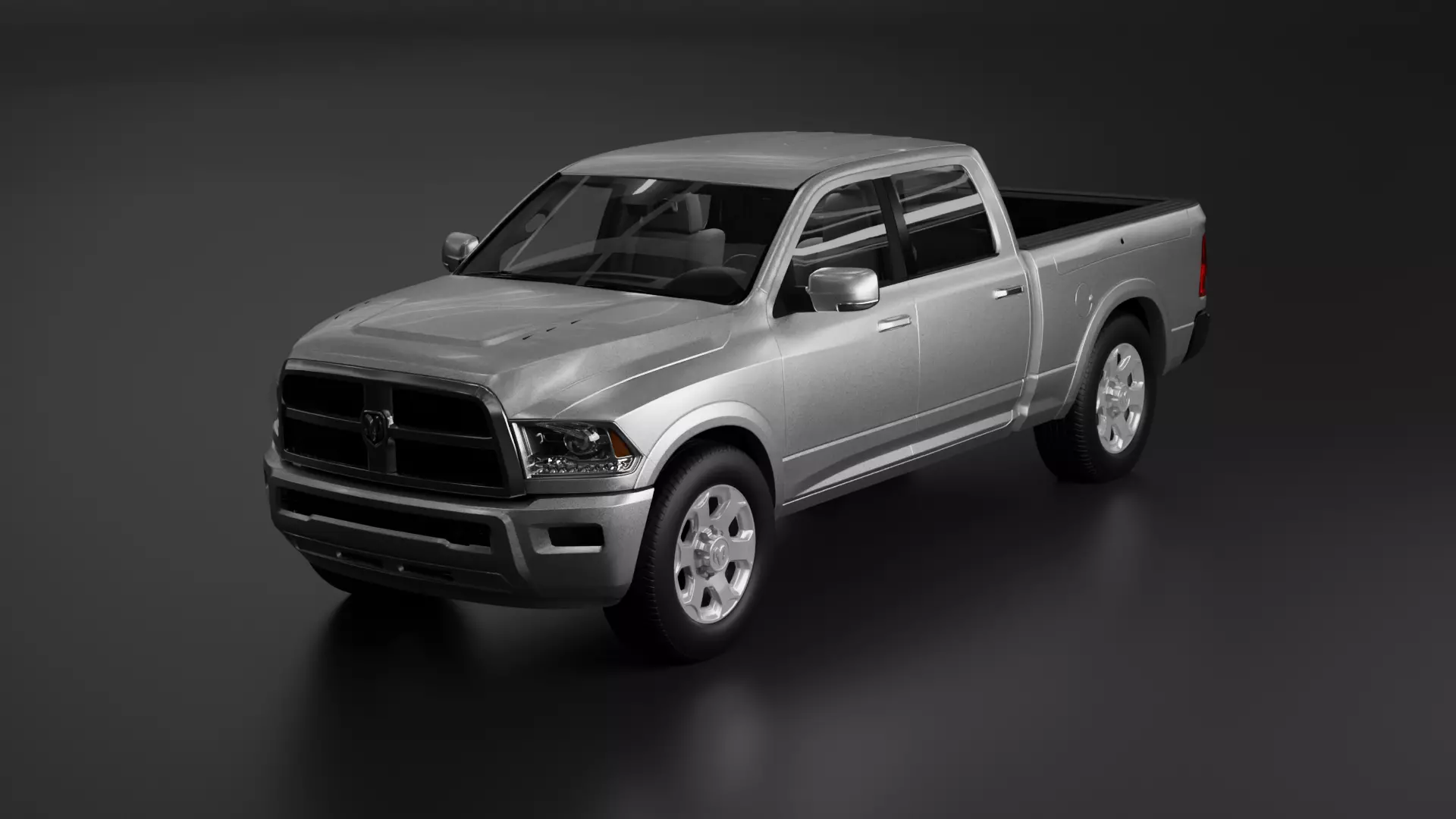 Dodge Ram 1500 3D model_0