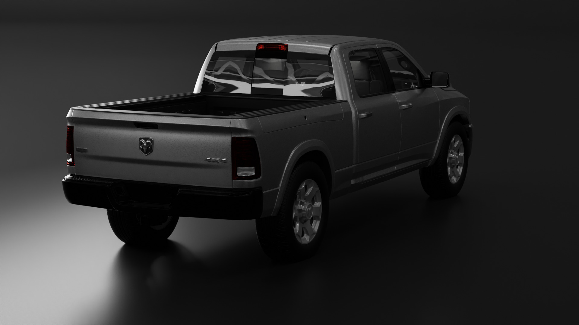 Dodge Ram 1500 3D model_4