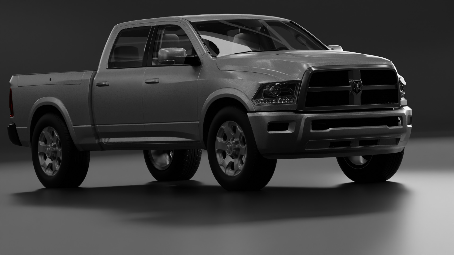 Dodge Ram 1500 3D model_6
