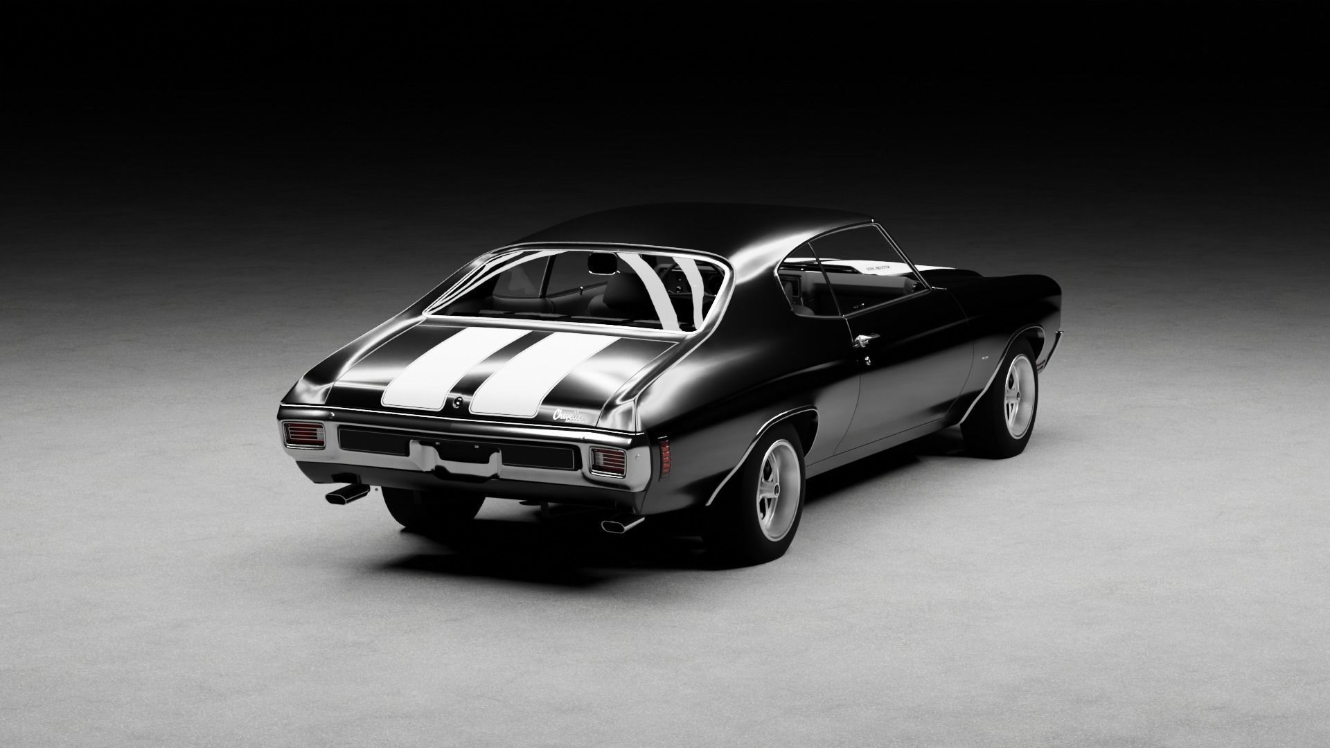 Chevrolet Chevelle SS 3D model_1