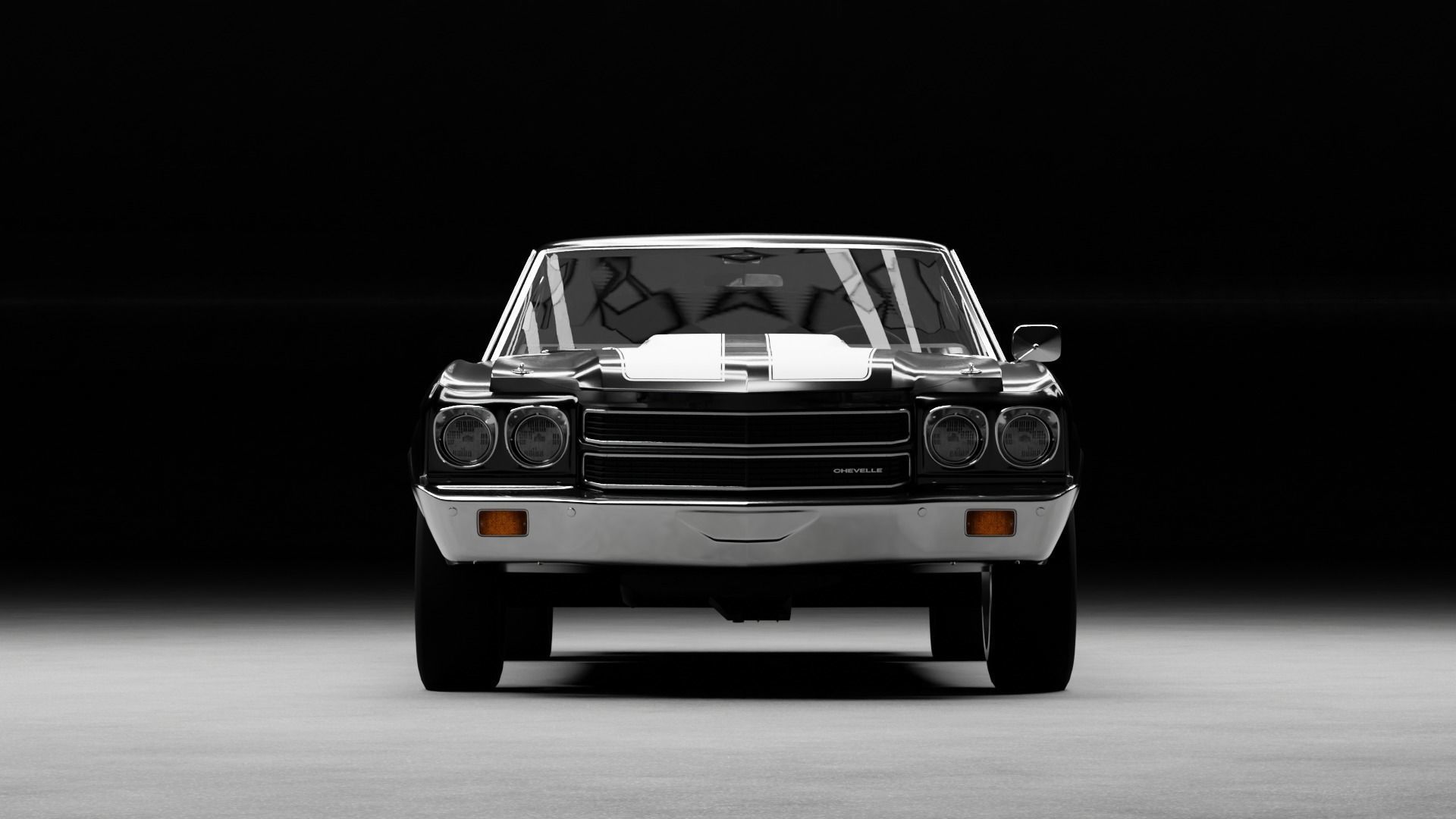 Chevrolet Chevelle SS 3D model_5