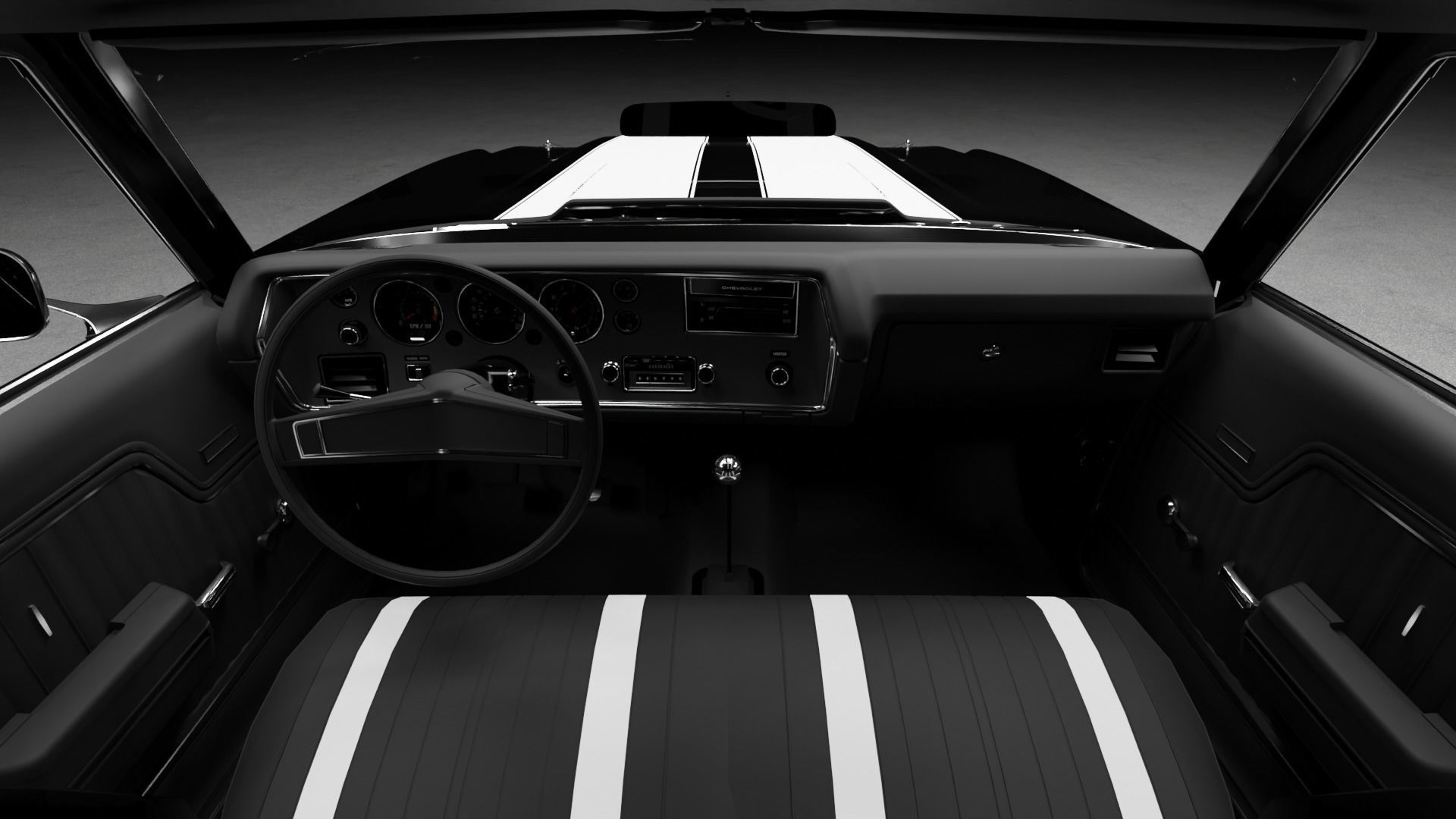 Chevrolet Chevelle SS 3D model_8