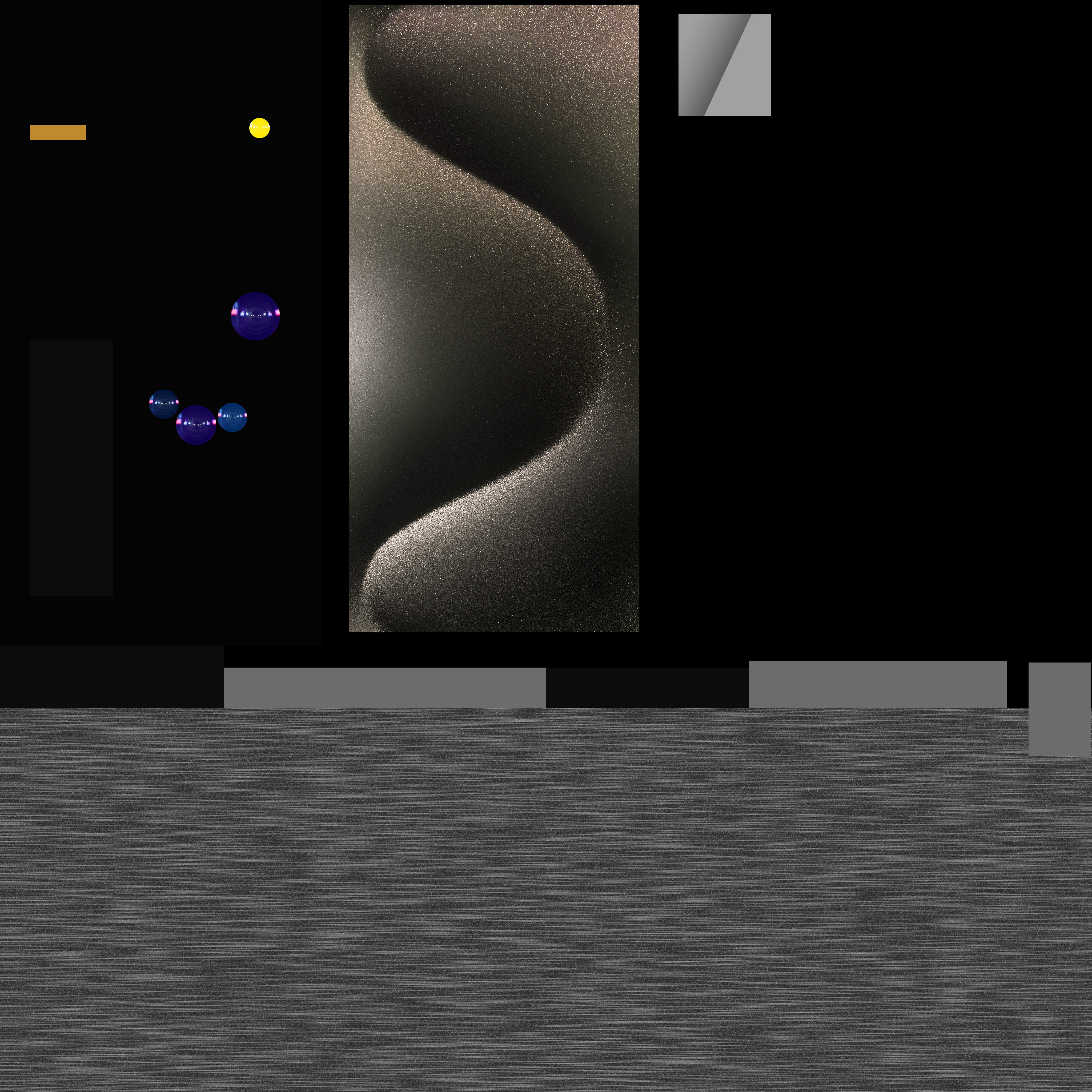 Apple iPhone 15 pro max Natural Titanium Low-poly 3D model_13