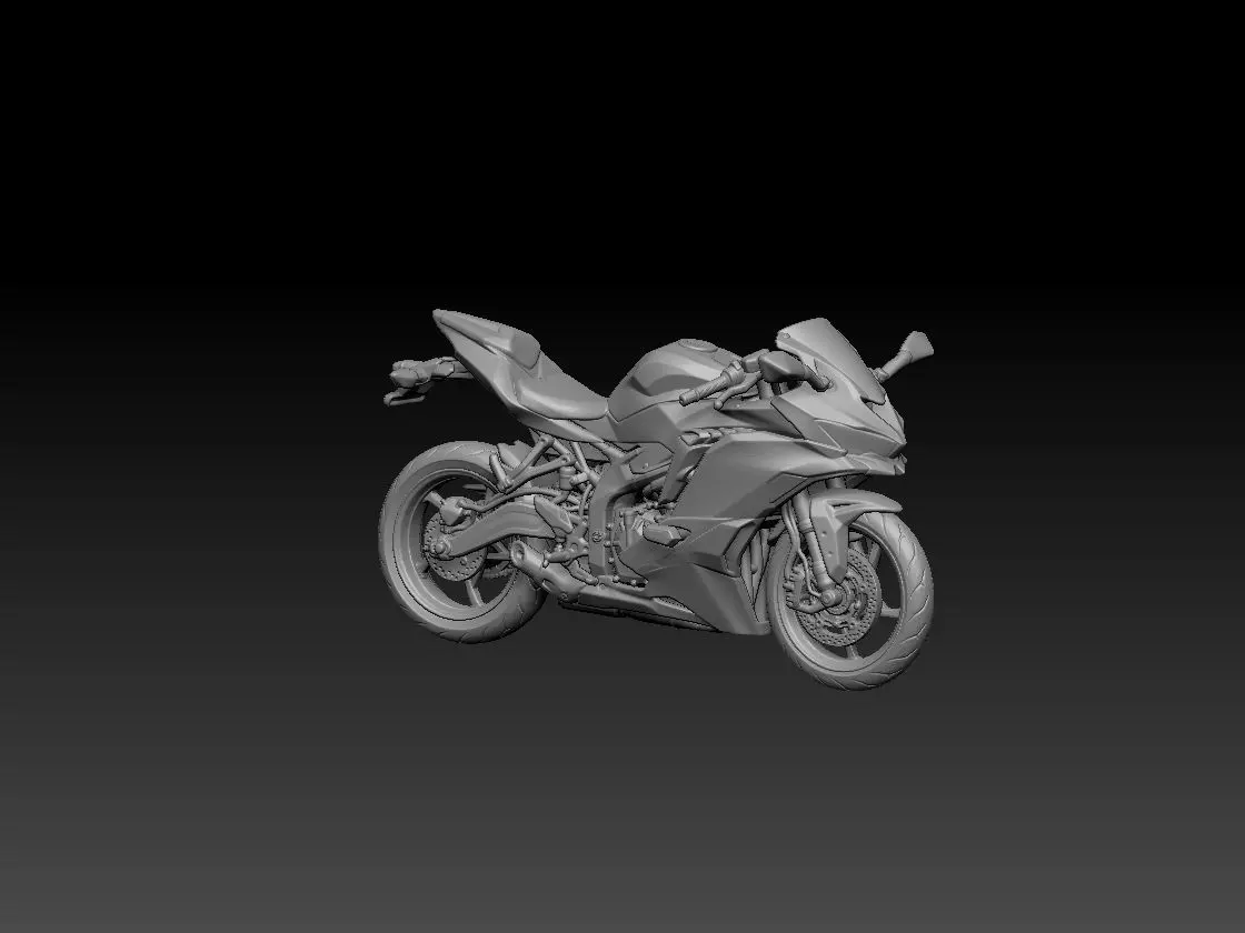 kawasaki zx25 r 3D model 3D printable | CGTrader