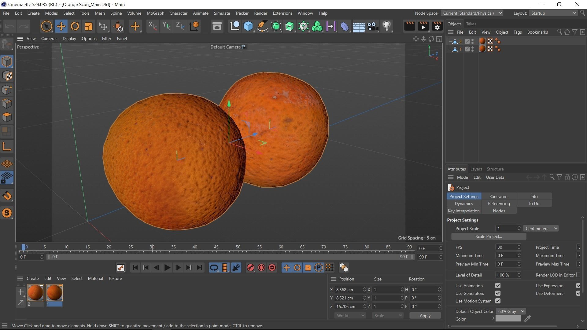 Orange Scan 1 Low-poly 3D model_16