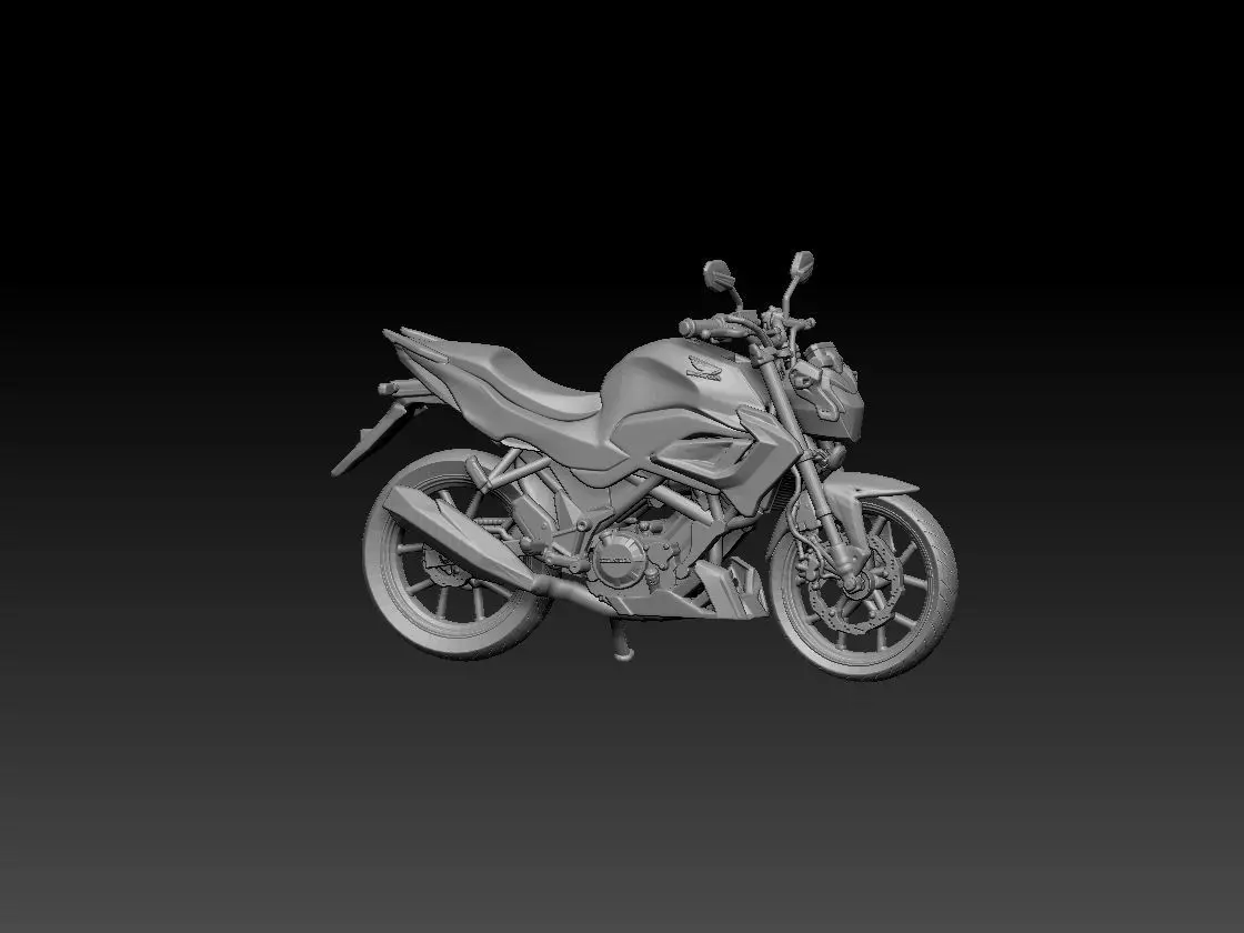 honda new cb 150r 3D print model