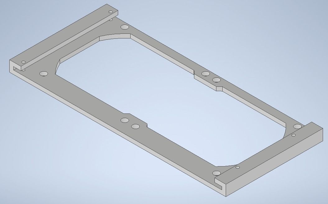 RTX2060 Super PNY Custom Fan Shroud for 92mm x 92mm Fan 3D print model_3