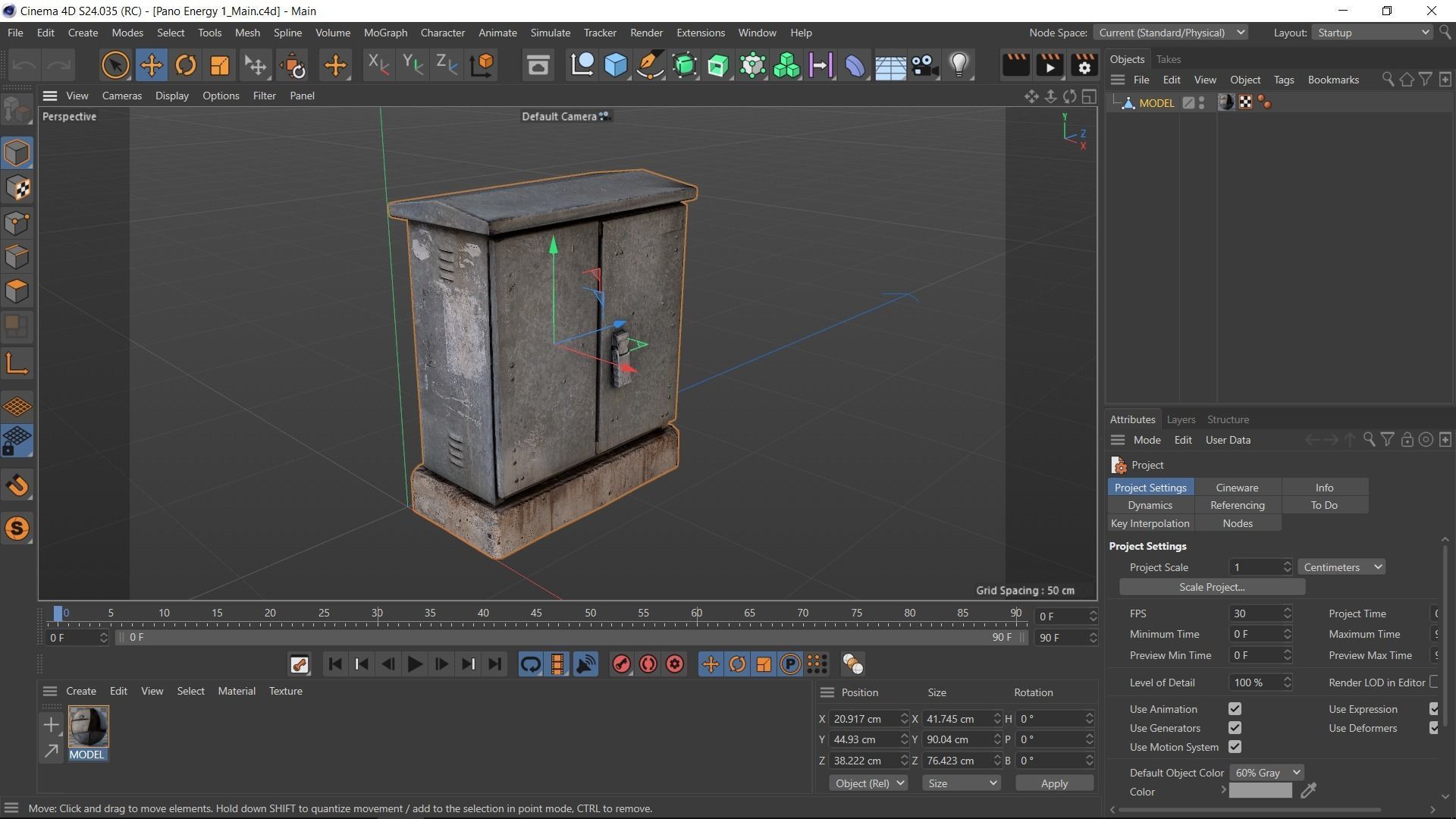 Distribution board 1 Scan Low-poly 3D model_18