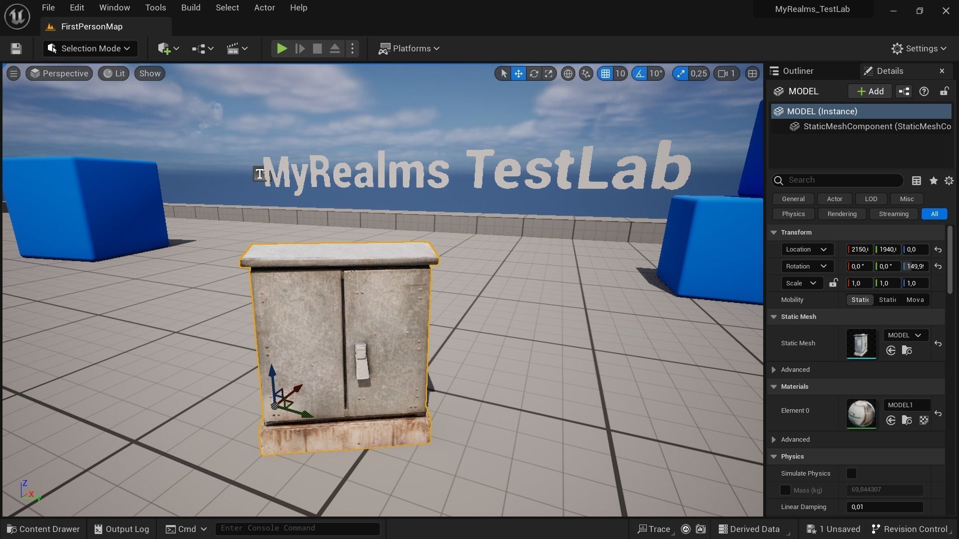Distribution board 1 Scan Low-poly 3D model_15