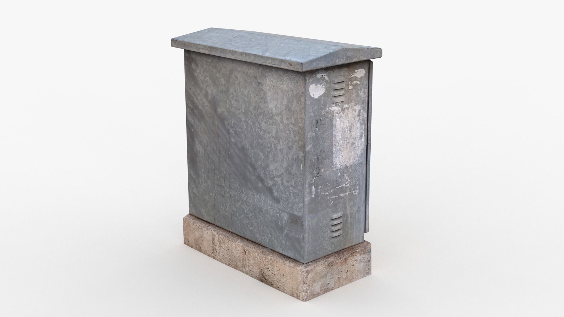 Distribution board 1 Scan Low-poly 3D model_3