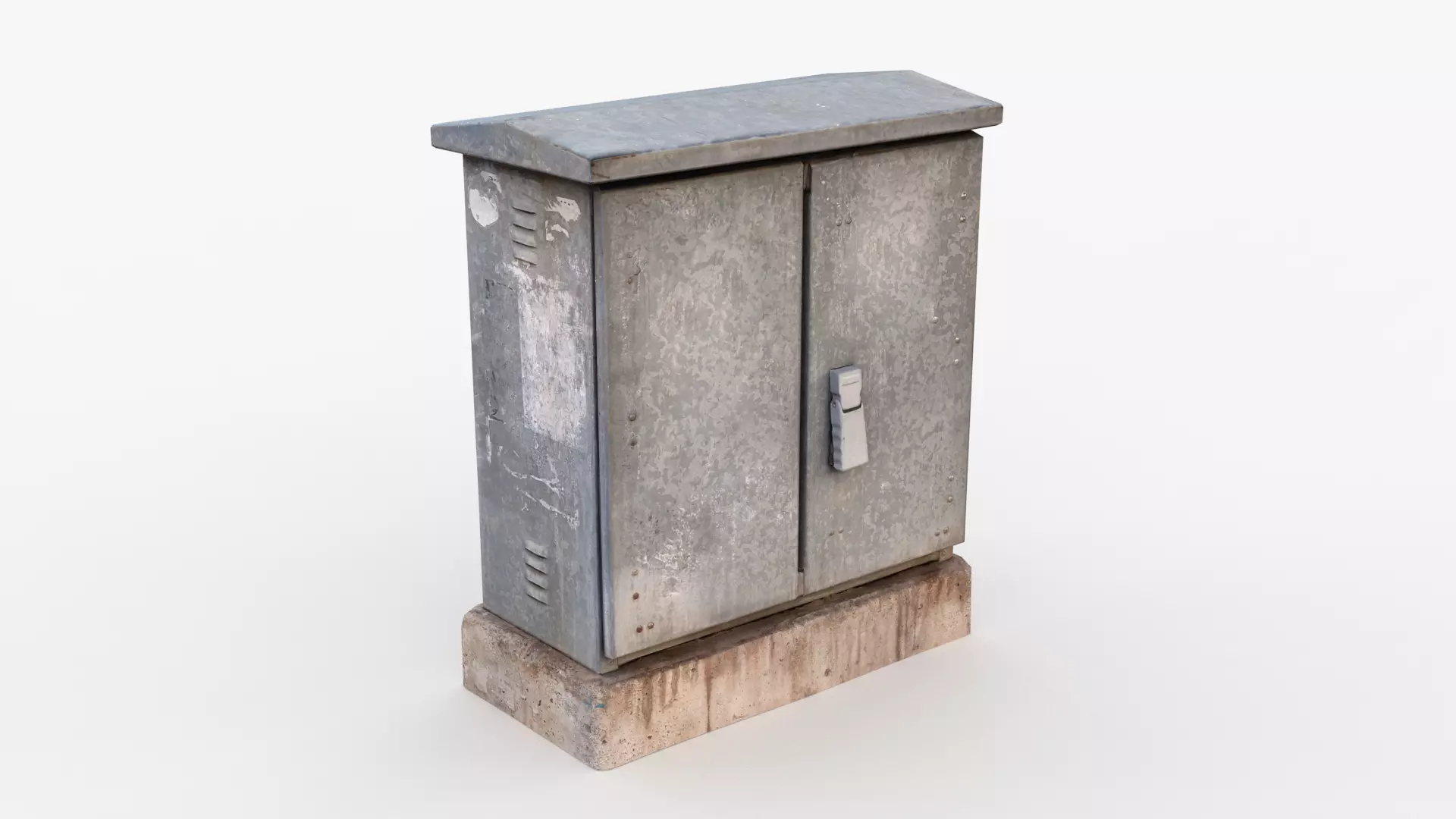 Distribution board 1 Scan Low-poly 3D model_0