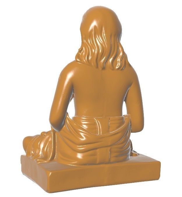 Yogi in Meditation- Dnyaneshwar Mauli - 3D Printable File 3D print model_2