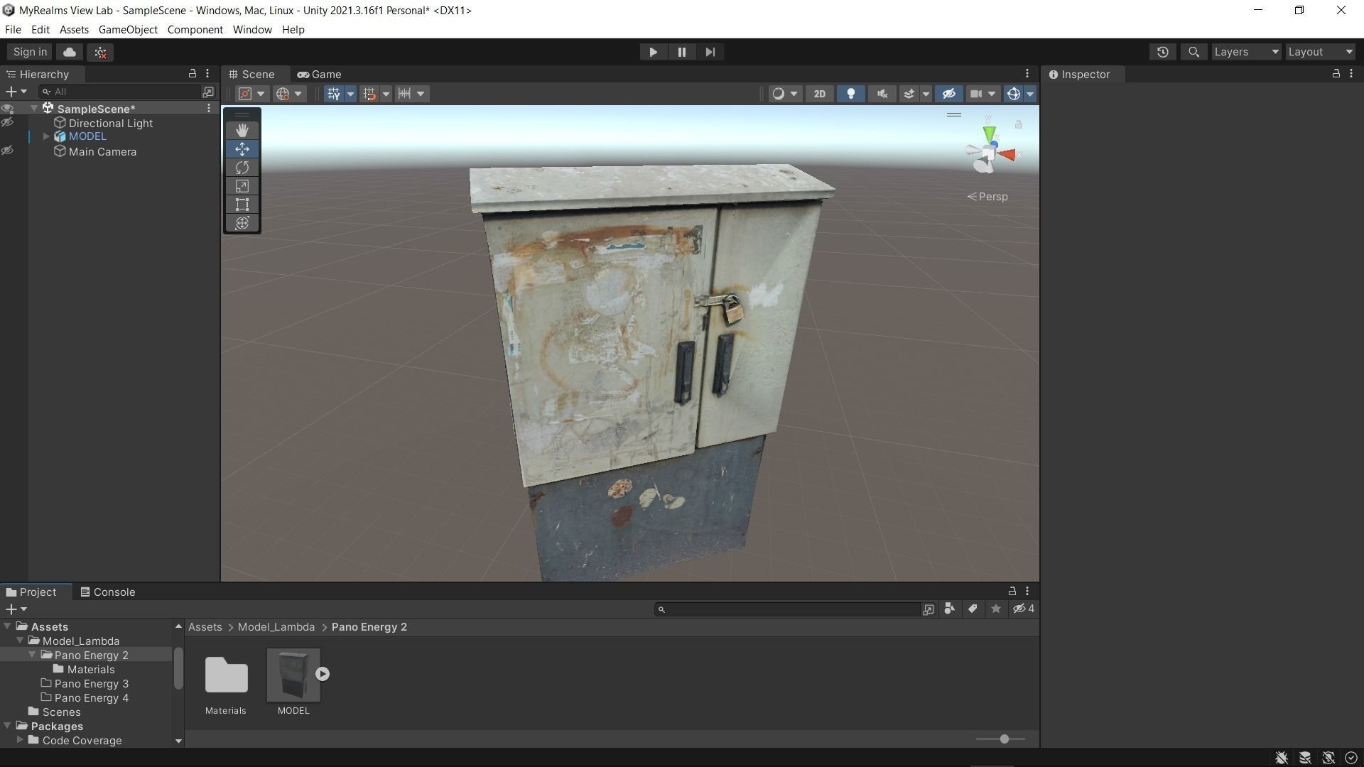 Distribution Board 2 Scan Low-poly 3D model_21