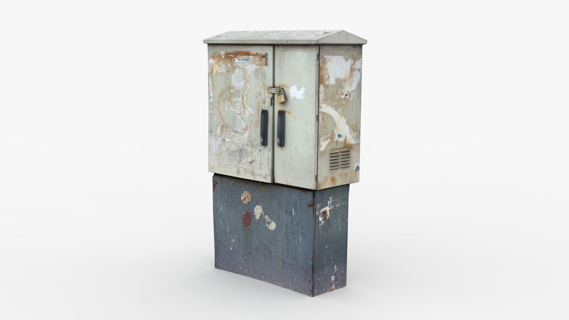 Distribution Board 2 Scan Low-poly 3D model_1