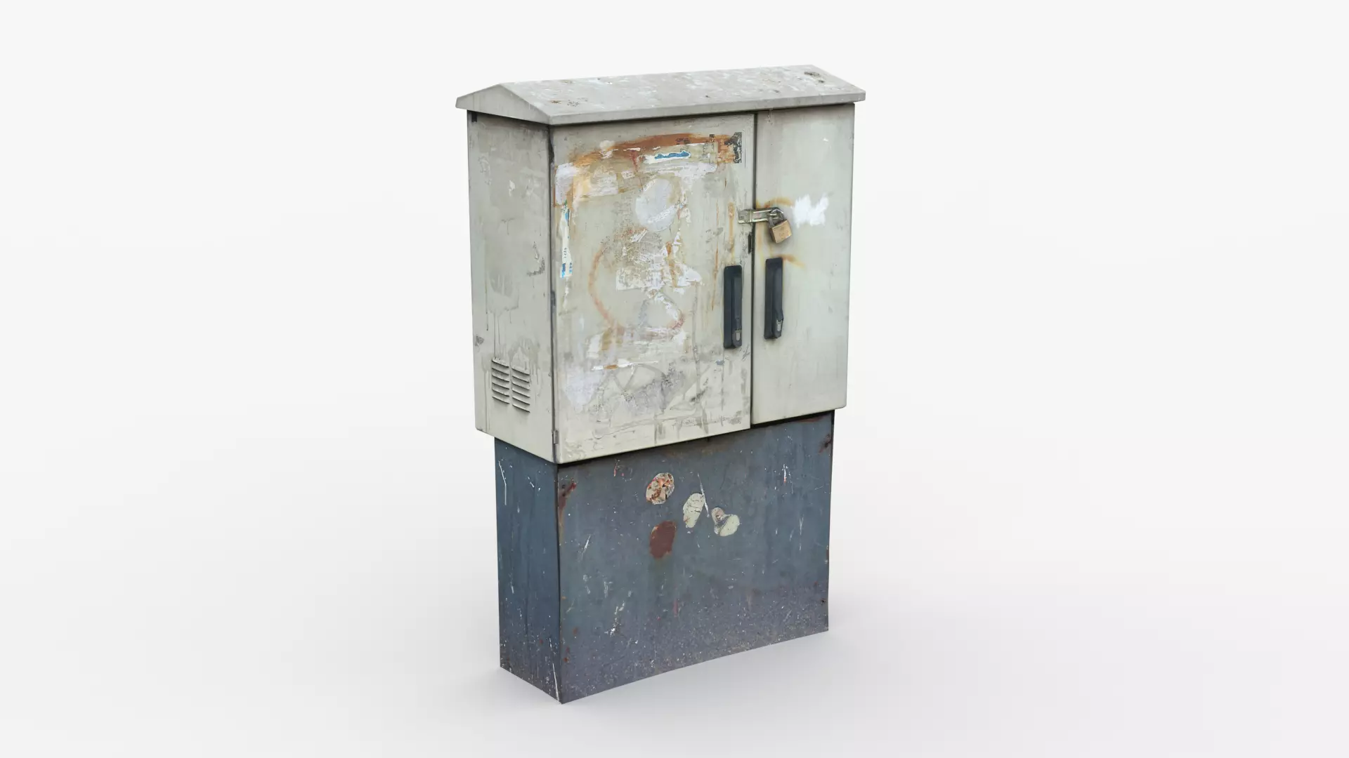 Distribution Board 2 Scan Low-poly 3D model_0