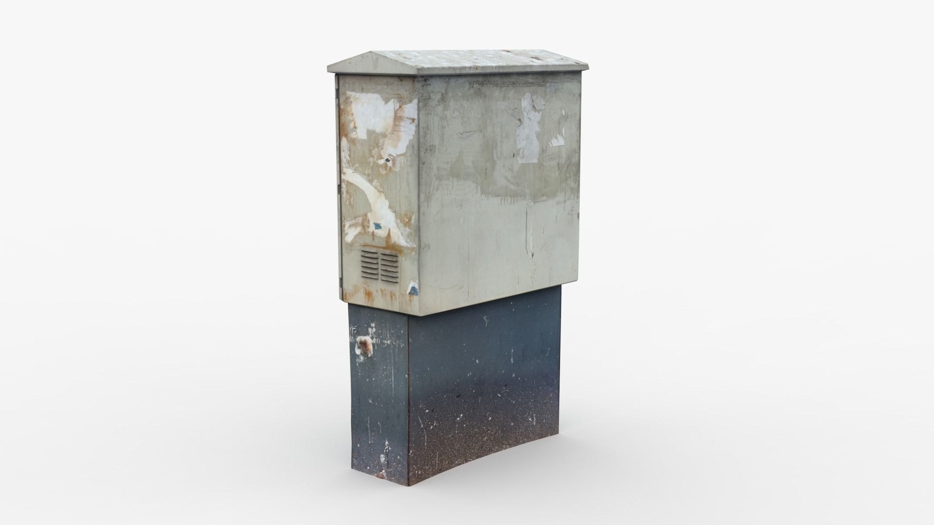 Distribution Board 2 Scan Low-poly 3D model_2